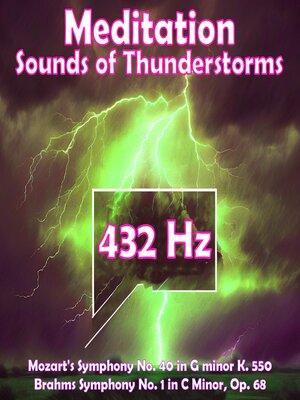 cover image of Meditation--Sounds of Thunderstorms (432 Hz Healing Music)